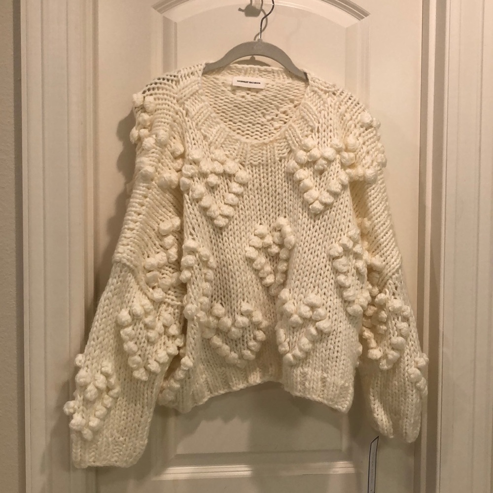 Goodnight Macaroon Pom Pom sweater